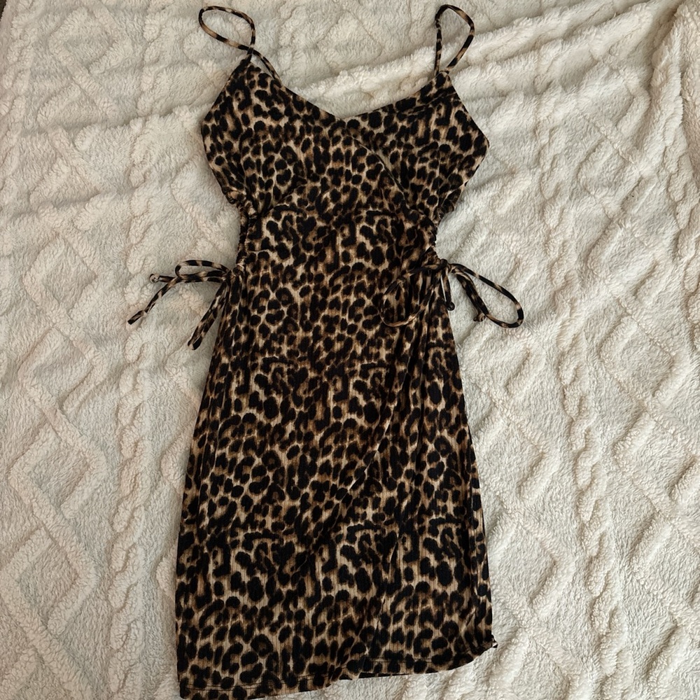forever 21 cheetah dress